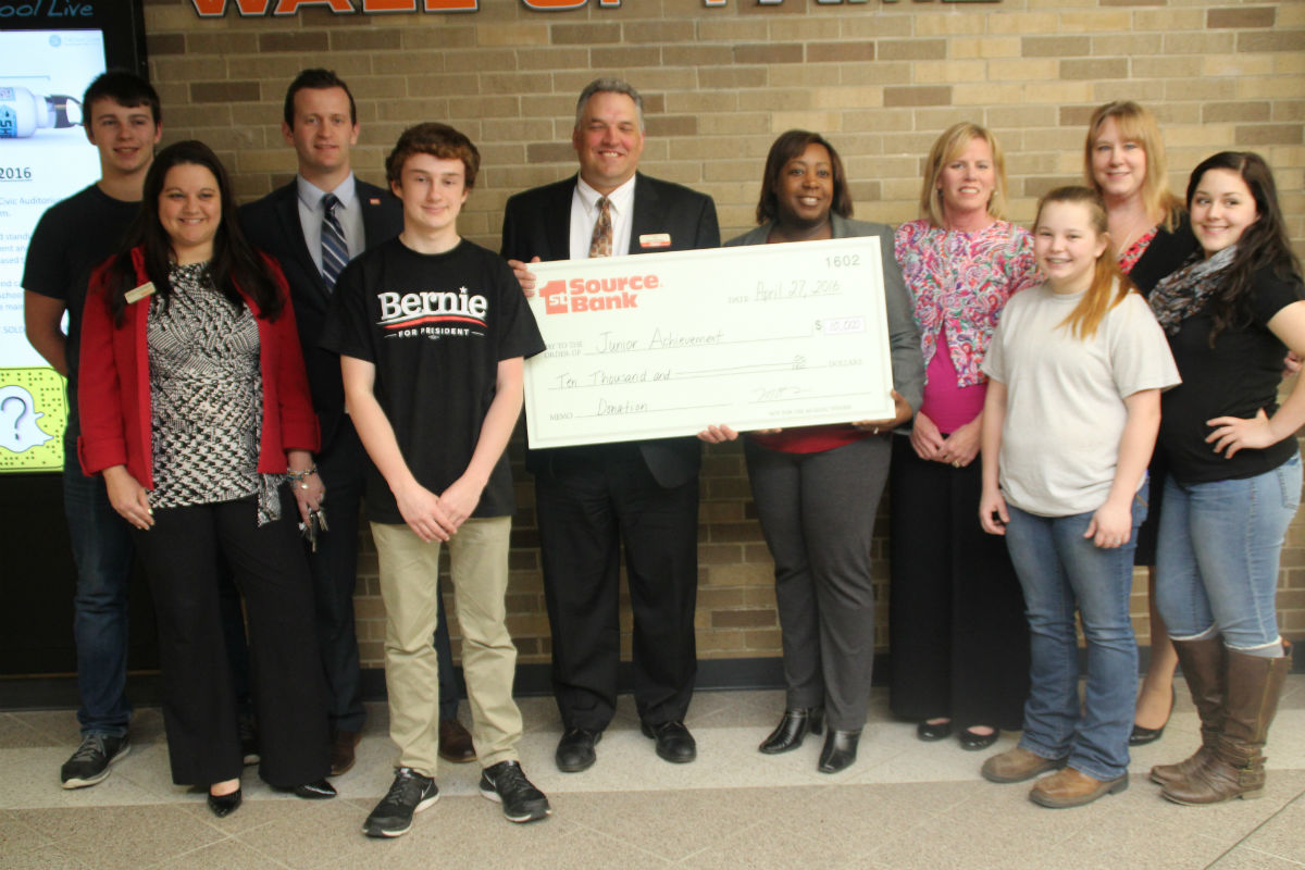 1st Source Bank Announces $10,000 Grant to Junior Achievement Program