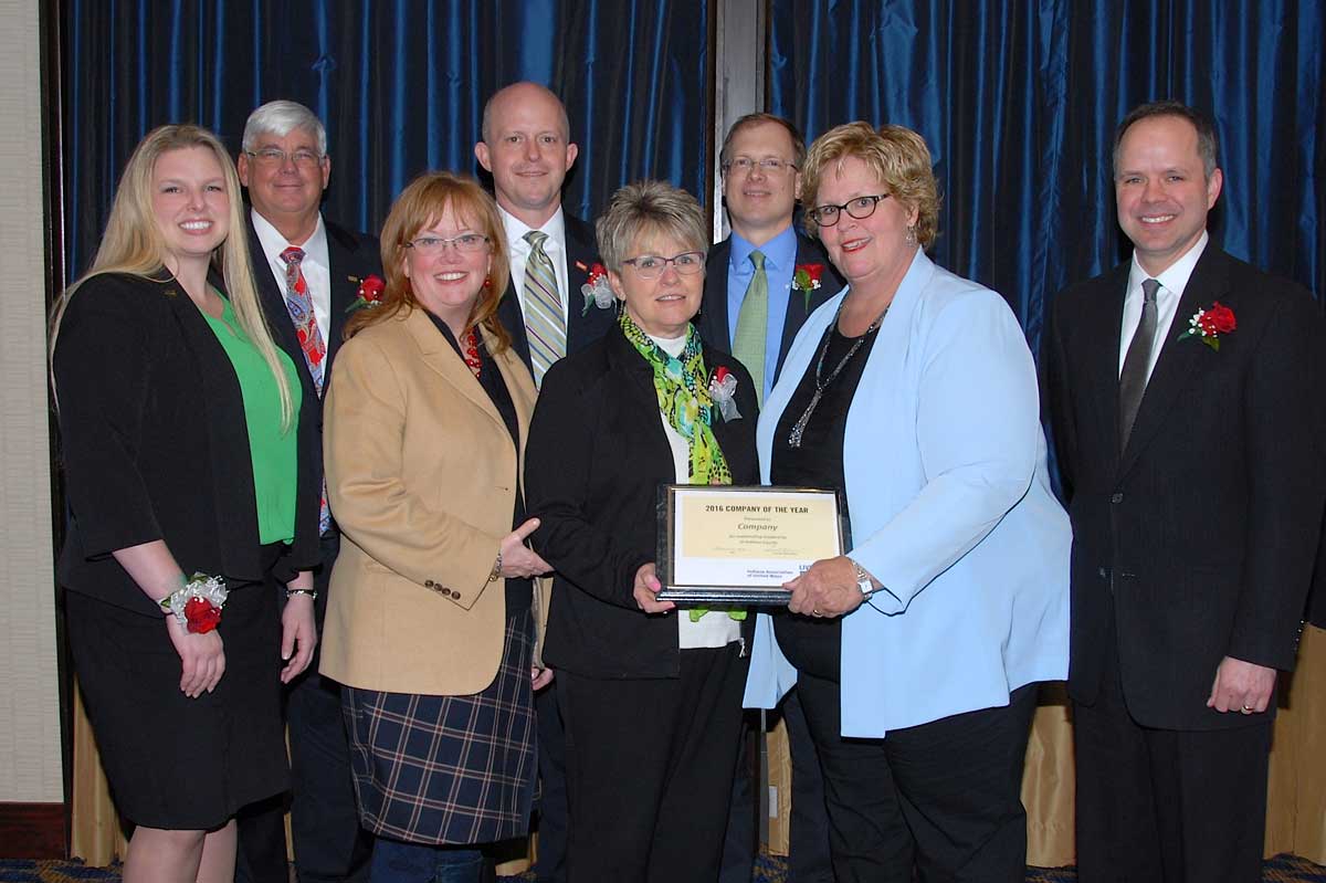 1st Source Bank Recognized as Company of the Year at the 2016 United Ways and Fund Awards Banquet