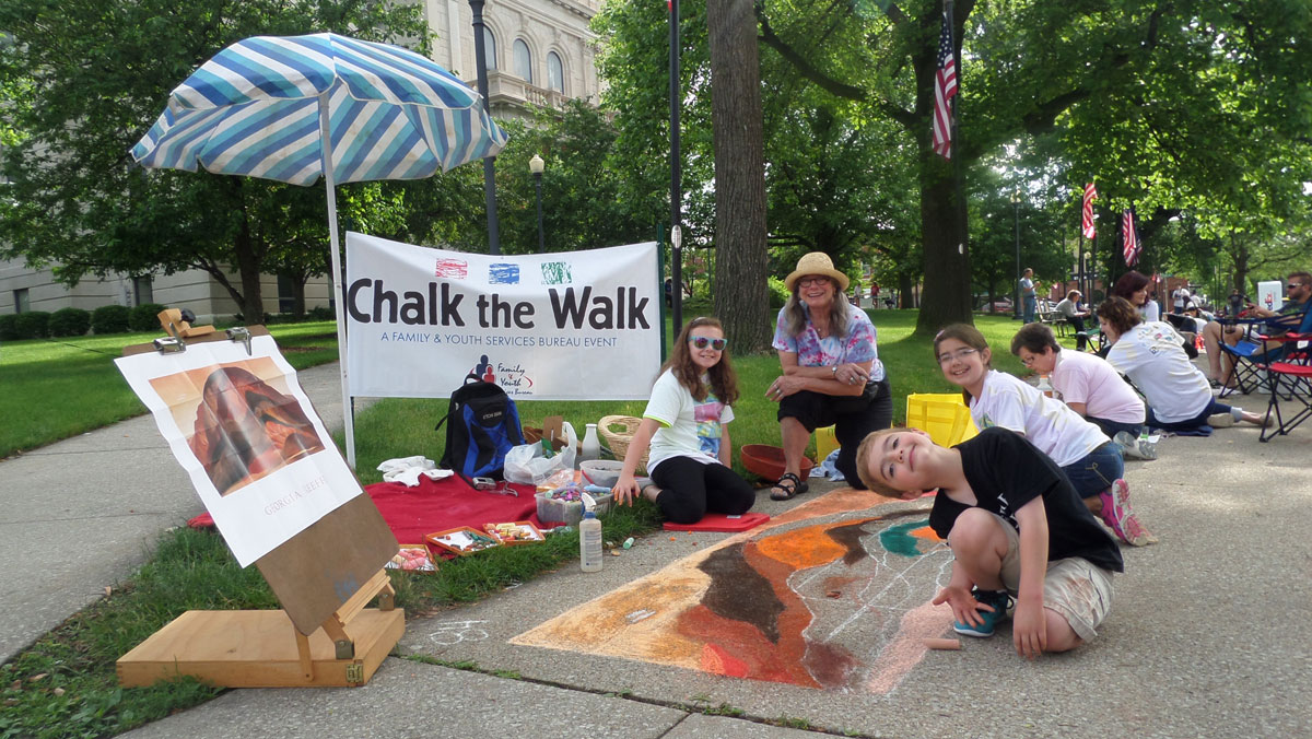 Taking Registrations for the 4th Annual Chalk the Walk on Saturday, June 11