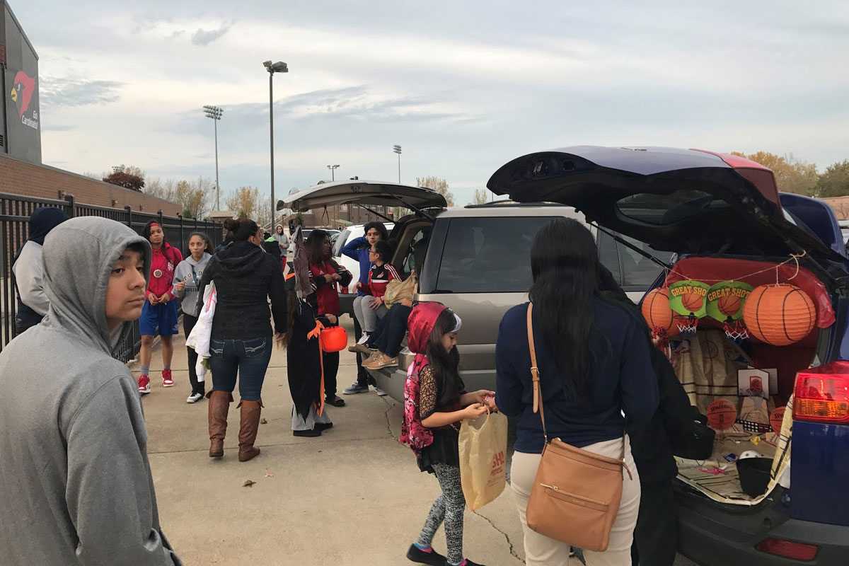 #1StudentNWI: Trunk-or-Treat with a Little Diversity at East Chicago Central High School