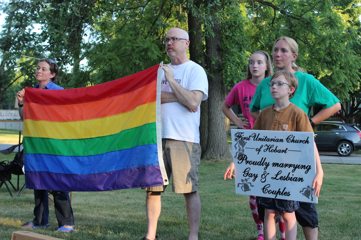 The Community Gathers to Honor Victims of Orlando Shooting at First United Methodist Church