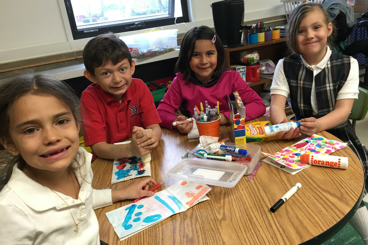 Nativity of Our Savior School and St. John Bosco Celebrate Unity Through Pen Pals and School Visit