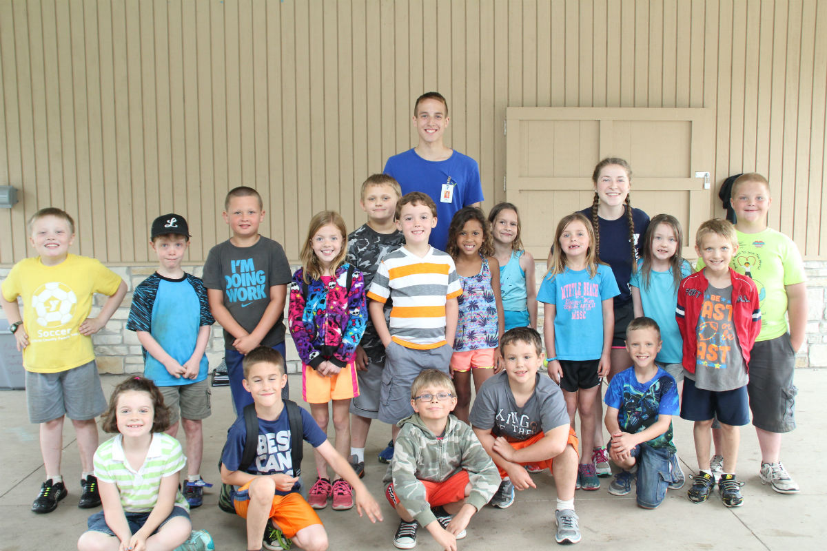 La Porte County YMCA Adventure Campers Start First Day of Making Friends and Memories