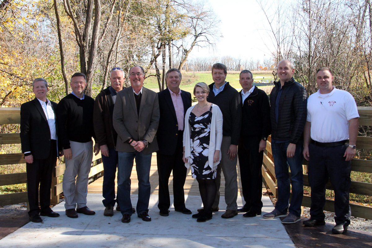 Valpo Parks Cuts the Ribbon on the Vale Park West Pathway