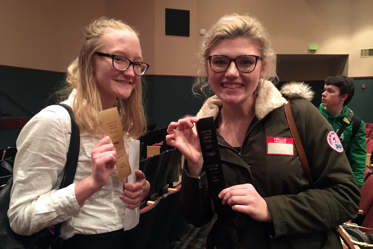 #1StudentNWI: Speech and Debate Success, and Say Yes to the Dress at Crown Point High School