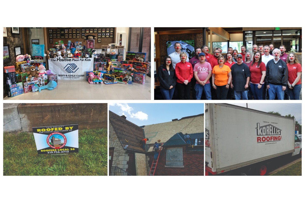 Korellis Roofing Makes ‘Giving Back’ Their Number One Priority