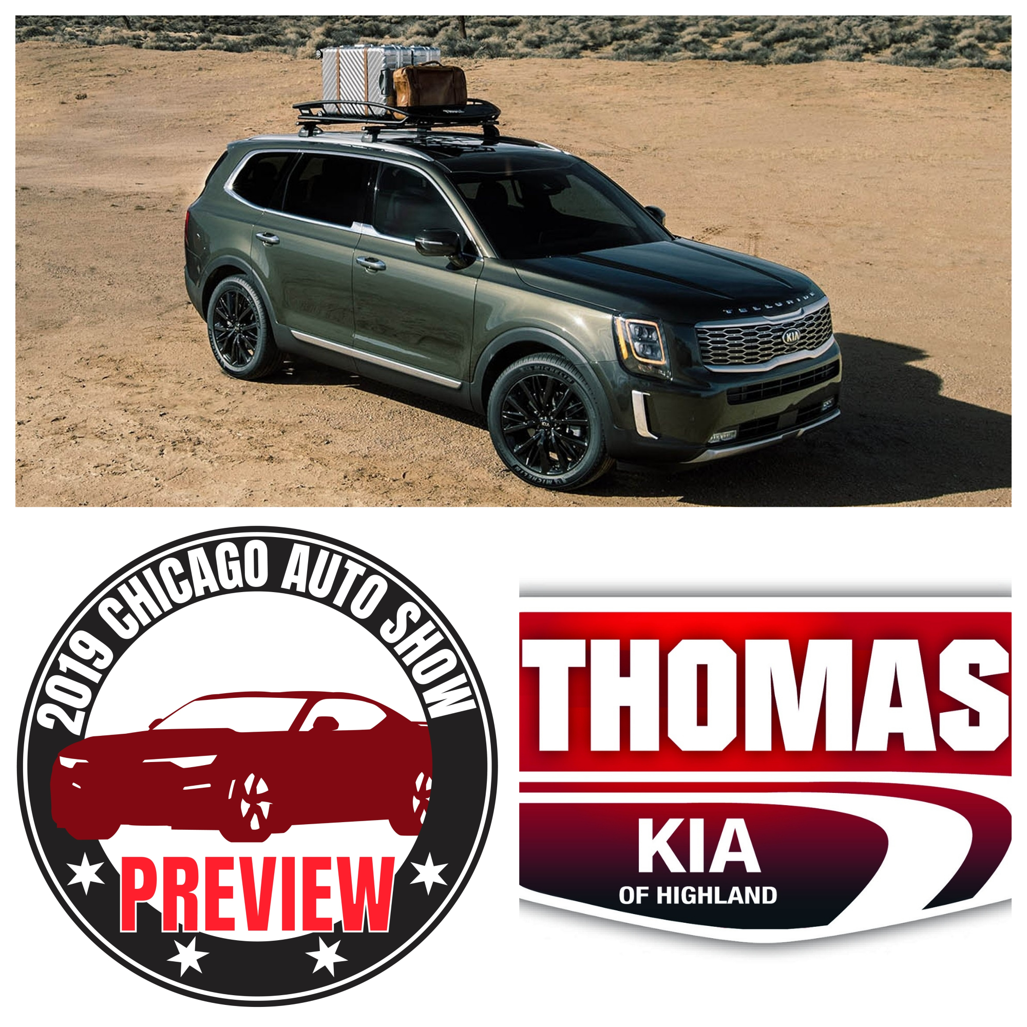 2020 KIA Telluride: A Chicago Auto Show Preview brought to you by Thomas KIA of Highland