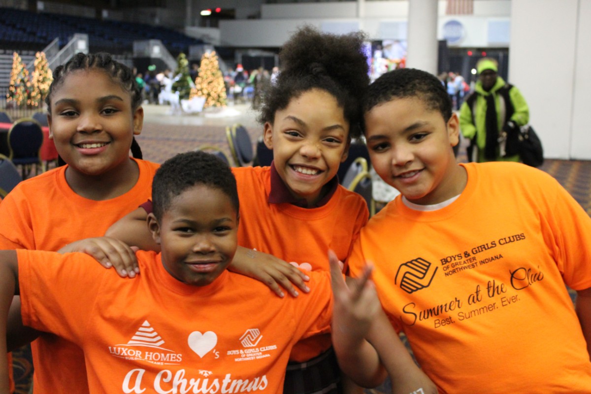 Boys & Girls Clubs of Greater Northwest Indiana Give 500 Area Children a Christmas to Remember