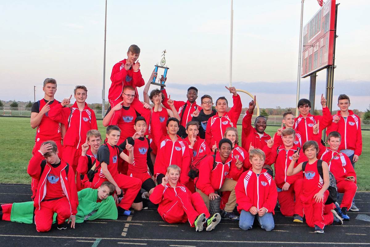 Hanover Central Middle School Boys Track Undefeated in GSSC, Win First-Ever KV Invite