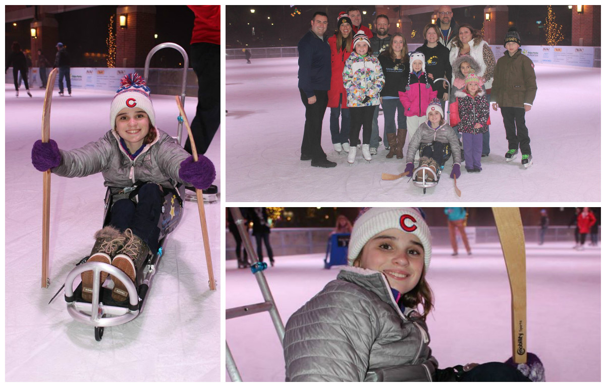 Valparaiso’s Central Park Ice Rink Adds Two New Ice Sleds Thanks To Hannah’s Hope