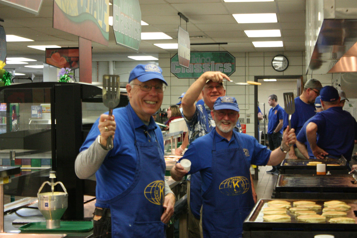 The Kiwanis Club of Valparaiso Held Their 67th Annual Pancake Day Breakfast