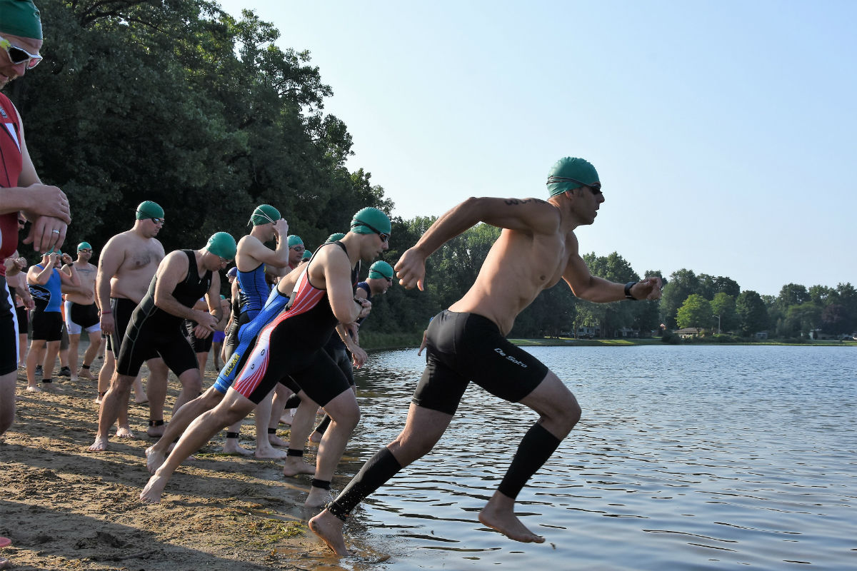 Midwestern Triathletes Return to La Porte for 39th Annual La Porte County Family YMCA Triathlon