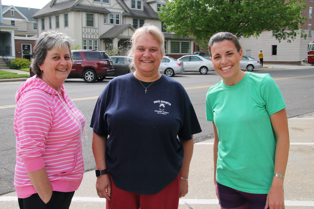 La Porte Staying Healthy at Fitness Fridays with Mayor Blair Milo