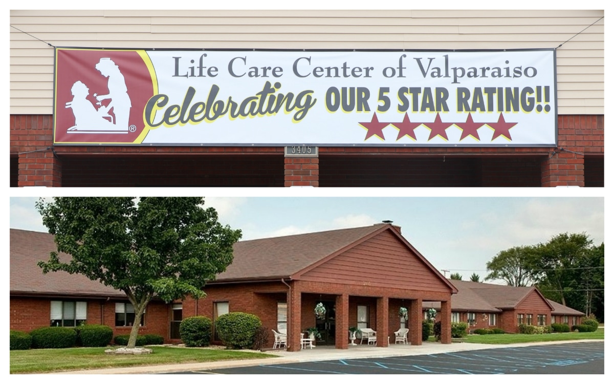 Life Care Center of Valparaiso Receives 5-Star Rating