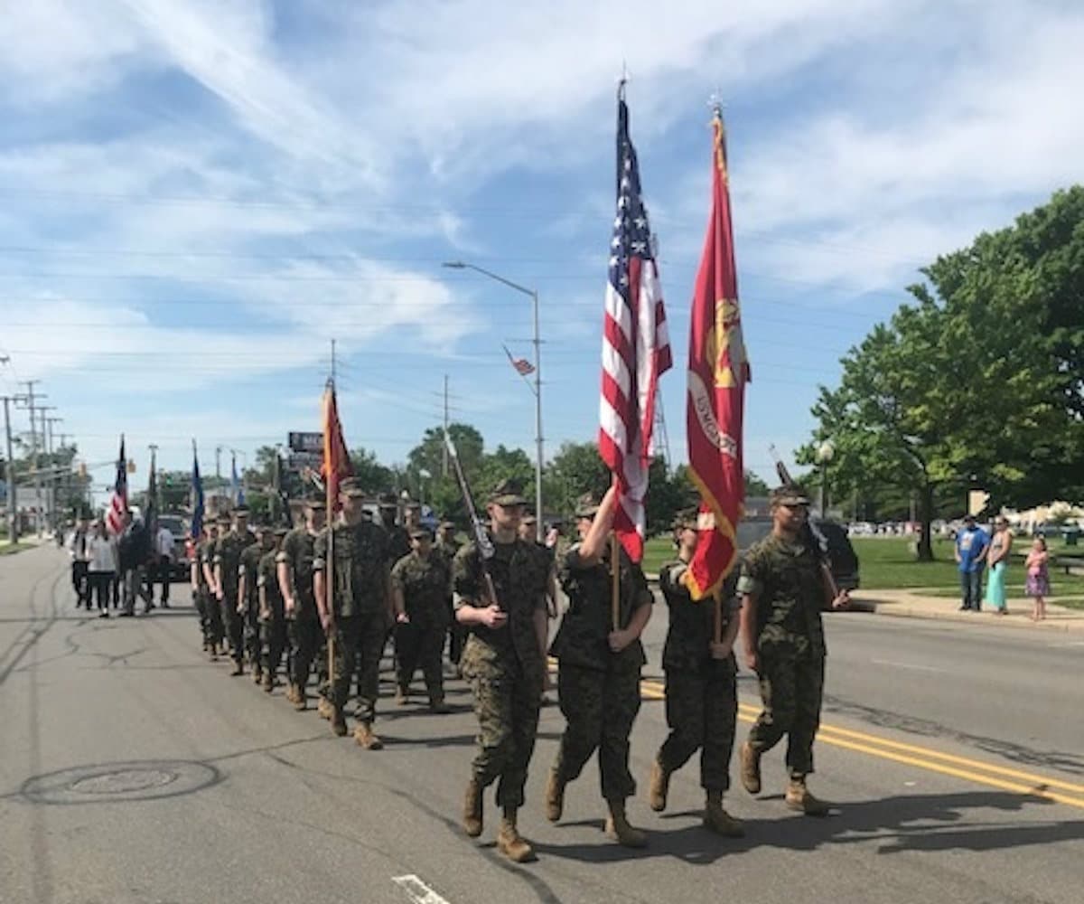 Michigan City High School JROTC Demonstrates Honor and Respect on Memorial Day