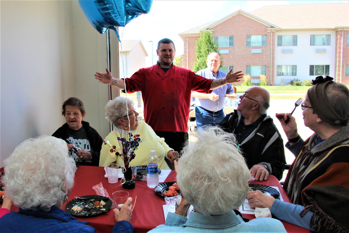 Rittenhouse Village Neighbors Live It Up at Block Party