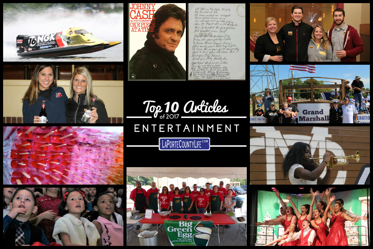 Top 10 Entertainment Articles on LaPorteCountyLife from 2017