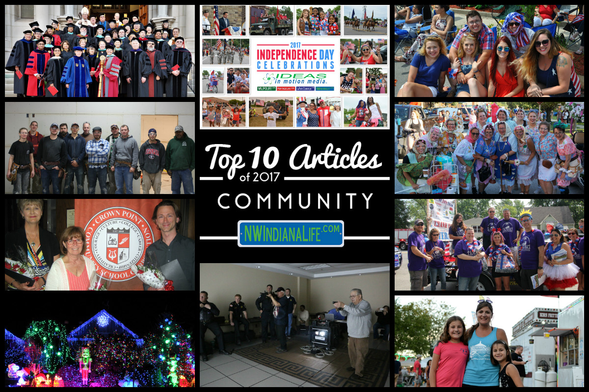 Top 10 Community Articles on NWIndianaLife in 2017