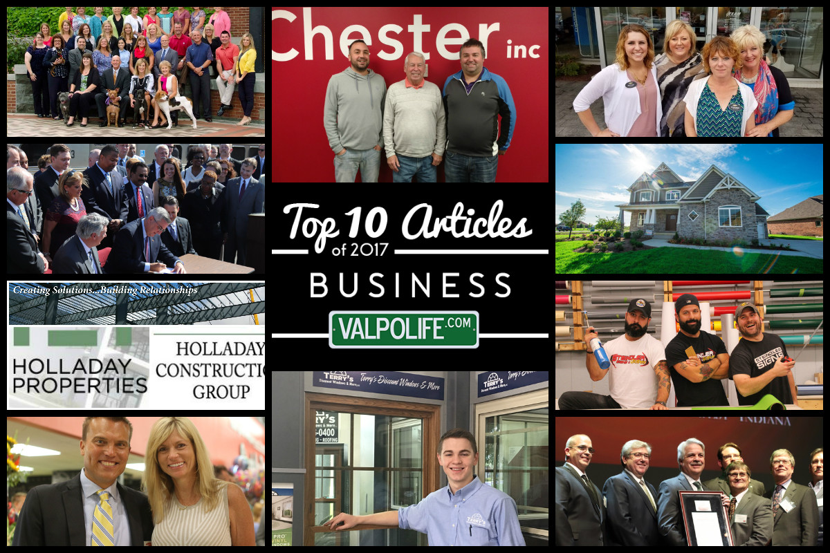 Top 10 Business Articles on ValpoLife from 2017