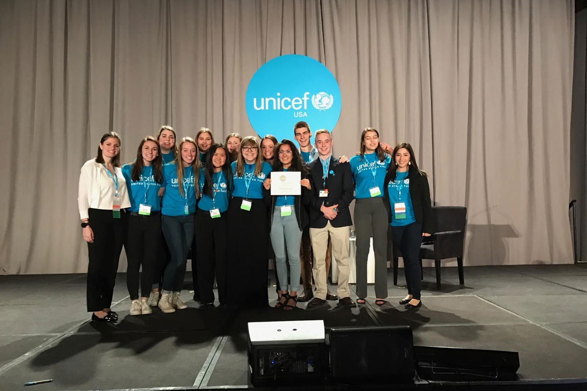 VHS Chapter of UNICEF Attends the Annual Student Summit in Washington D.C.