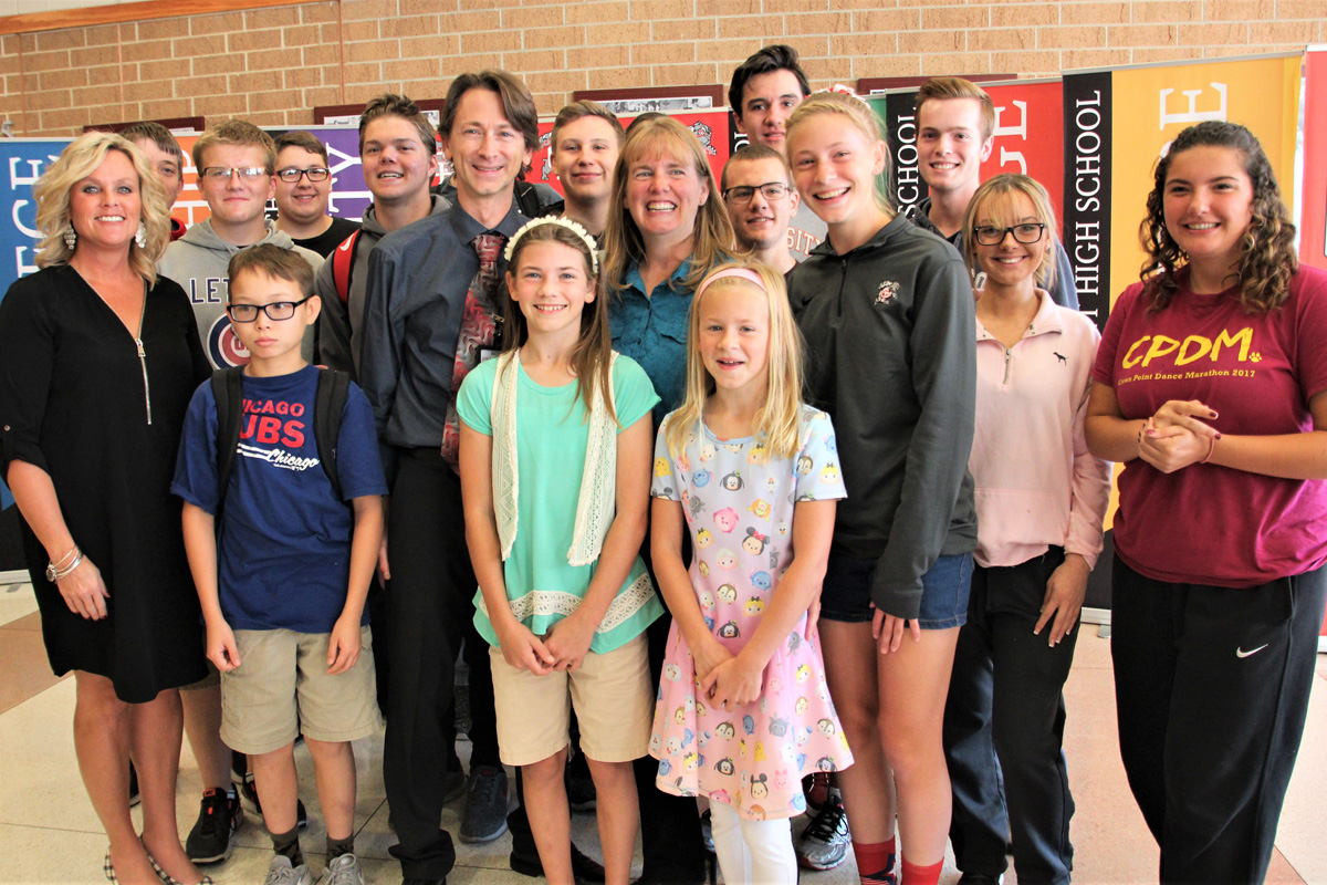 Indiana Department of Education Names CPHS Teacher Jerome Flewelling as 2018 Teacher of the Year