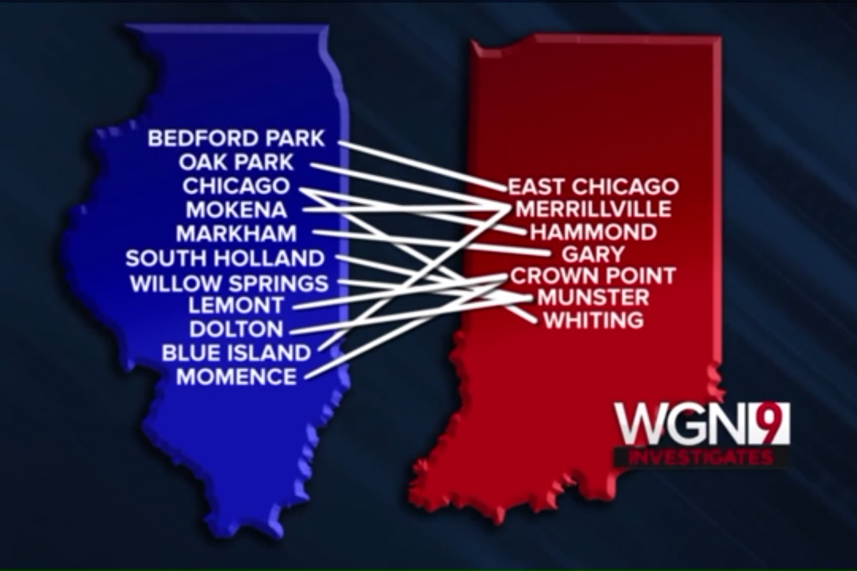 WGN9 Investigation Showcases the “Border War” for Business – And Indiana is Winning