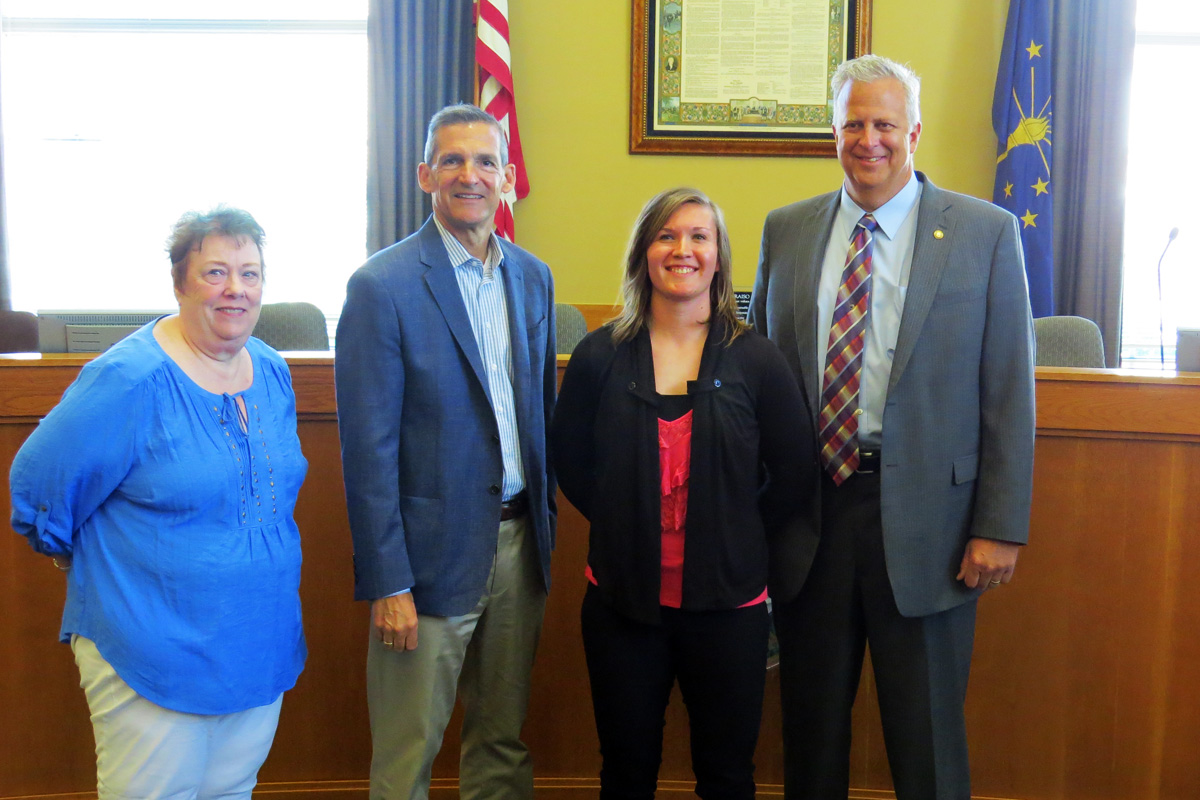 Sarah Drexler Sworn to Duty at the Valparaiso Police Department